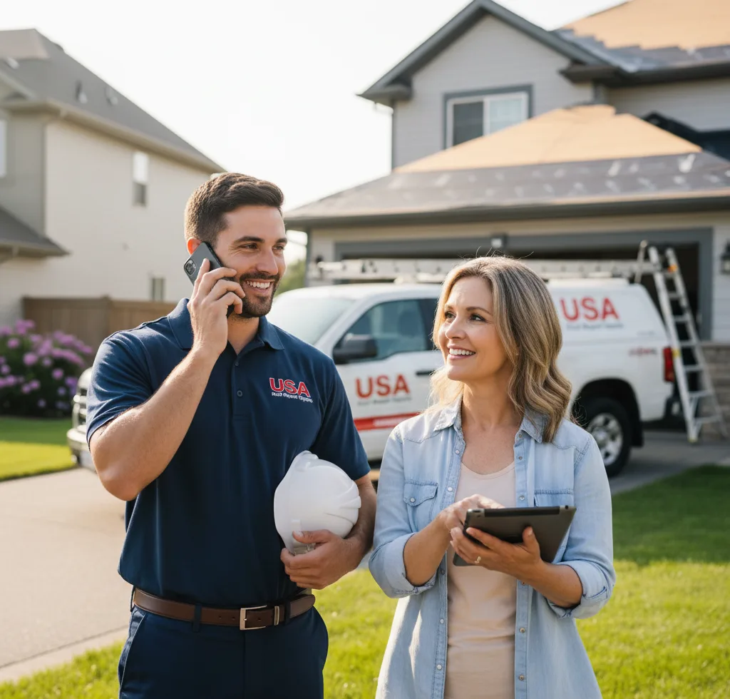 USA Roof Repair Experts customer support in Shelter Island